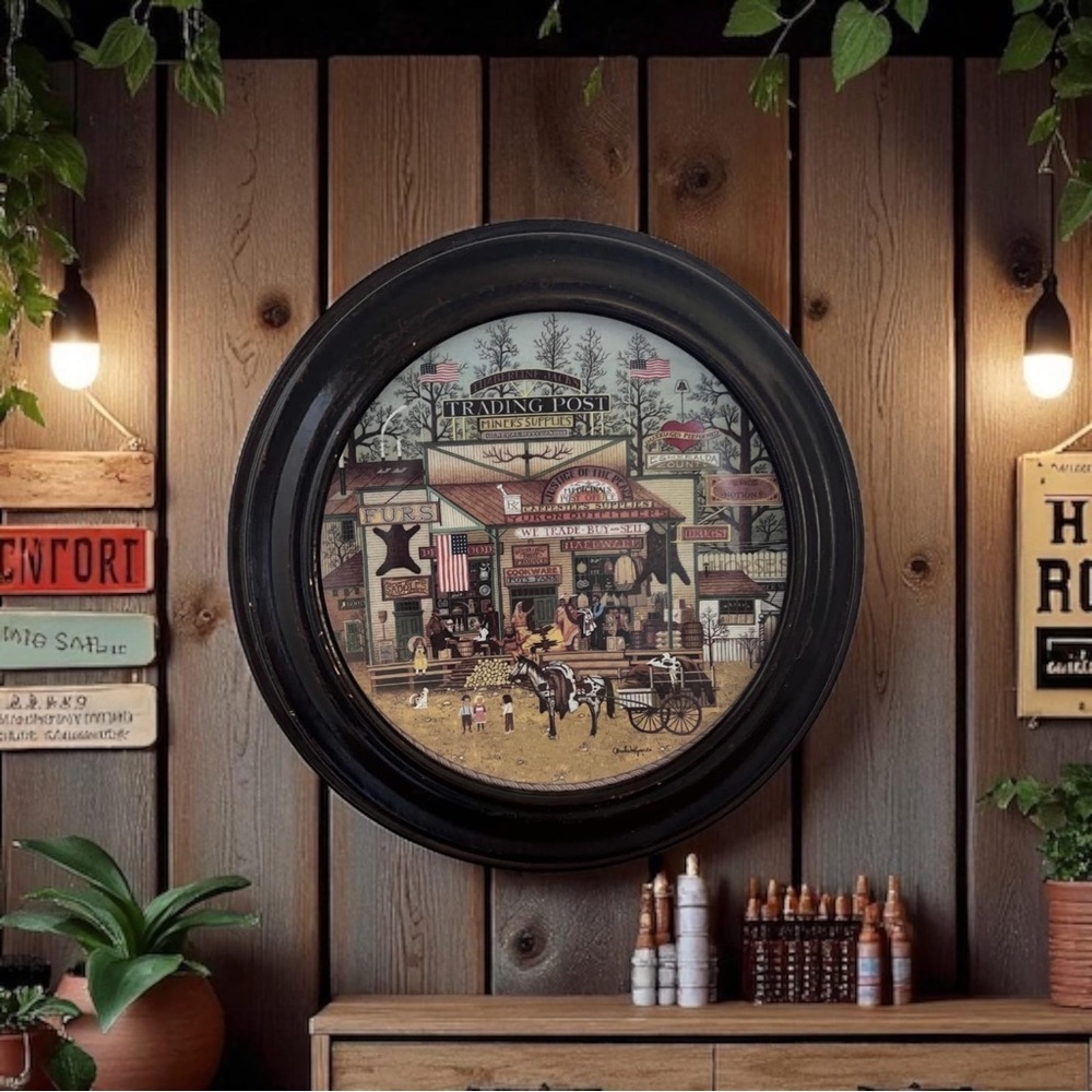 The Bradford Exchange Timberline Exchange Trading Post